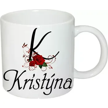 Kristýna hrnek se jménem (hrneček s dámským jménem )