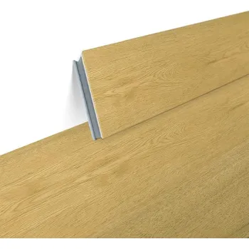 Podlahová lišta Soklová lišta BRASED K40 pro Authentic Oak Click Rigid 6501 Dub přírodní