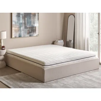 Matrace Matrace z paměťové pěny se snímatelným potahem 180 x 200 cm matrace na jednolůžko pohodlná na spaní Beliani