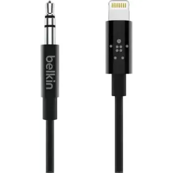 Datový kabel BELKIN Lightning to 3,5mm M/M, 90cm, černý