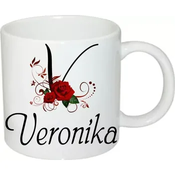 Veronika hrnek se jménem (hrneček s dámským jménem )
