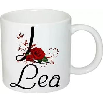 Lea hrnek se jménem (hrneček s dámským jménem )