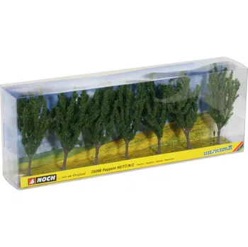 Modelová železnice NOCH Topoly - balení 7ks velikost 12cm