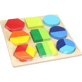 Hračka pro nejmenší MaDe naučné tvary 22 × 22 cm