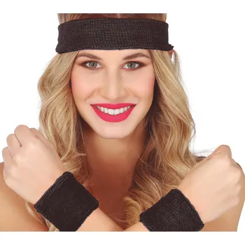 GuircaČerná retro potítka