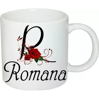 Romana hrnek se jménem (hrneček s dámským jménem )