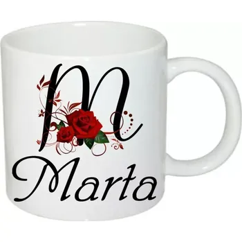 Marta hrnek se jménem (hrneček s dámským jménem )