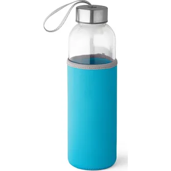 Láhev STRICKER Sportovní láhev ze skla a nerezové oceli RAISE Barva: tyrkysová