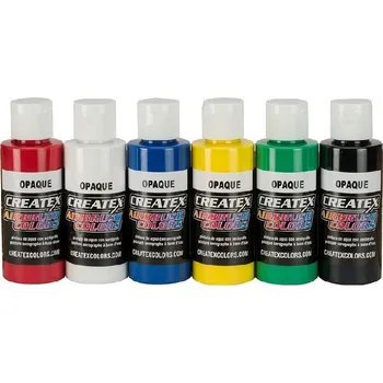 Speciální výtvarná barva Createx Opaque Starter Set 6 ks - 60ml