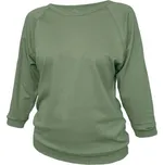 Dámské tričko, 3/4 rukáv KUVONA 801 olivová M