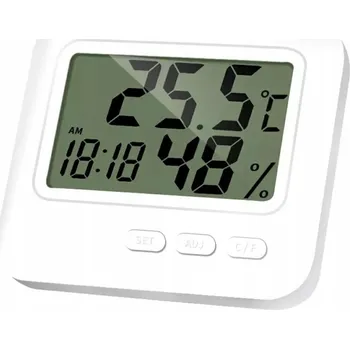 Kuchyňský teploměr Deminas | Spolehlivý interiérový teploměr s vlhkoměrem