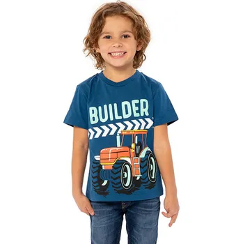 Chlapecké tričko Builder - tmavě modrá 110