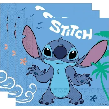 Balónek Procos Papírové ubrousky Lilo a Stitch 20 ks