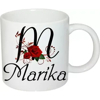 Marika hrnek se jménem (hrneček s dámským jménem )