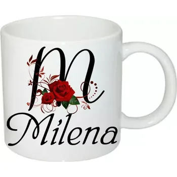 Milena hrnek se jménem (hrneček s dámským jménem )