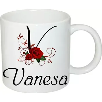 Vanesa hrnek se jménem (hrneček s dámským jménem )