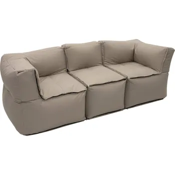 Zahradní sestava Textilní modulová 3-místná lavice MODULTEX (cappuccino)