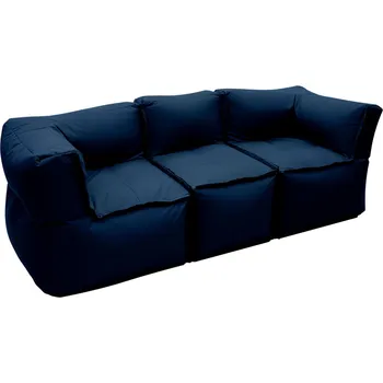 Zahradní sestava Textilní modulová 3-místná lavice MODULTEX (tmavě modrá)