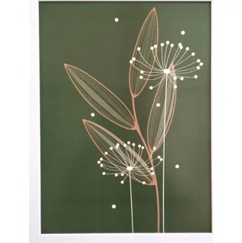 Obraz Bondecor Obraz tisk v plastovém rámu, plexi sklo, 33x43 cm, Boho 1