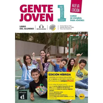 Španělský jazyk Gente Joven 1 Nueva (A1.1) – Edición híbrida Libro del alumno + Campus (12 meses)