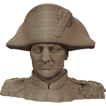 Výtvarná sada 3D skládačka z eko-kartonu: Napoleon Bonaparte