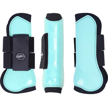 Ochrana nohy a ocasu QHP Kamaše přední QHP, pár, ice green MINI MINI SHETTY