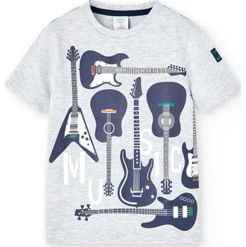 Tričko s krátkým rukávem, kytary, kluk, Boboli Velikosti: 162