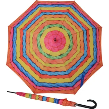 Deštník Doppler Modern Art WOOLLY - holový vystřelovací deštník