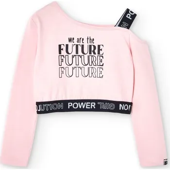 Chlapecké tričko Tričko růžové s nápisem, Boboli Velikosti: 164