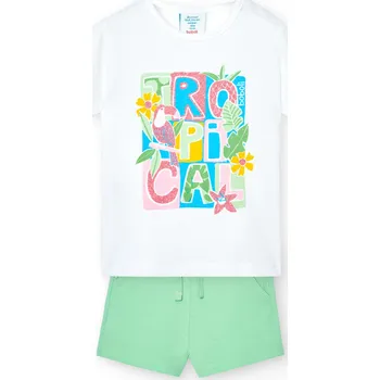 Letní komplet tričko a kraťasy, holka, Boboli Velikosti: 98