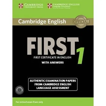 Anglický jazyk Cambridge English First 1 (2015 Exam) Student's Book Pack (Student's Book with Answers and