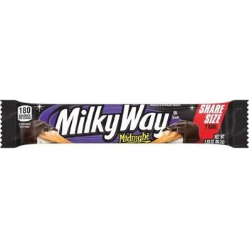 Čokoláda Milky Way Midnight hořká plněná čokoláda se šlehaným mléčným krémem 80,2 g