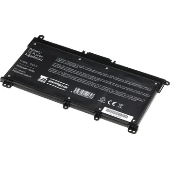 Příslušenství pro notebook Baterie T6 Power pro Hewlett Packard 15s-gy0000 serie, Li-Poly, 11,55 V, 3600 mAh (41 Wh), černá