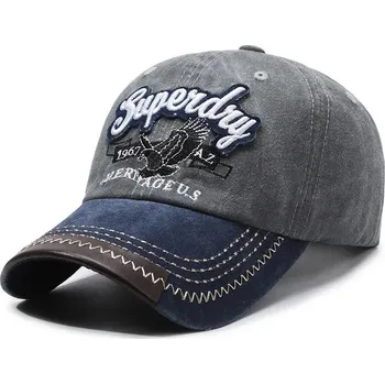 Kšiltovka Retro baseballová čepice | Kšiltovka - šedá