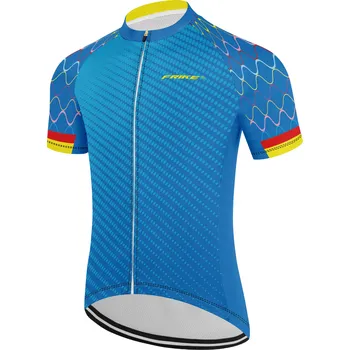 cyklistický dres Pánský cyklistiský dres, Frike®, C11, modrá, 2023 Velikost: 3XL
