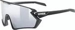 Uvex Sportstyle 231 2.0 cyklistické brýle Set Black Mat/Mirror Silver