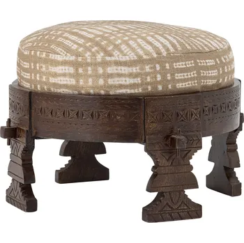 Taburet Dřevěná podnožka Bloomingville PALOMA | hnědá