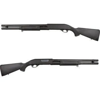 Airsoftová zbraň CYMA Airsoft brokovnice M870 s pevnou ABS pažbou, dlouhá (CM.350L)