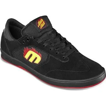Pánské tenisky Boty Etnies WINDROW X SANTA CRUZ Black/Red/Black velikost 43.0