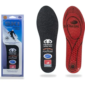 Vložka do bot FOOTGEL - SKI EXTREME COLD GELOVÉ VLOŽKY DO BOT FG-SKIM