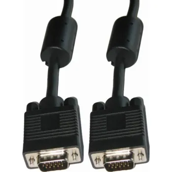 Video kabel D-Sub (VGA) - D-Sub (VGA) kabel 10m černý (KPO3710-10)