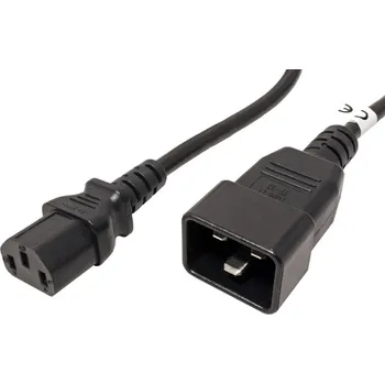 Prodlužovací kabel OEM Kabel propojovací 230V IEC 320 C13 - IEC 320 C20 10A 2m kpsb2