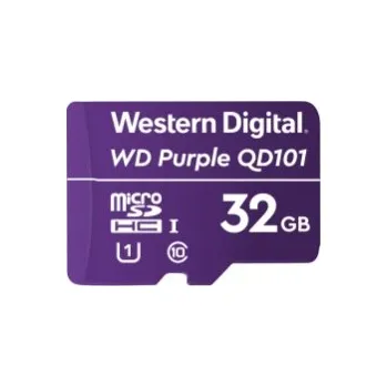 Paměťová karta Western Digital WD Purple microSDHC 32GB Class 10 U1 WDD032G1P0C