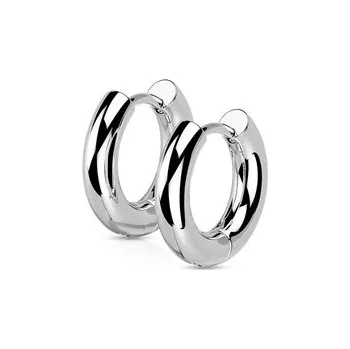 Náušnice Šperky4U Ocelové náušnice kroužky 14mm - OPN1923ST-14