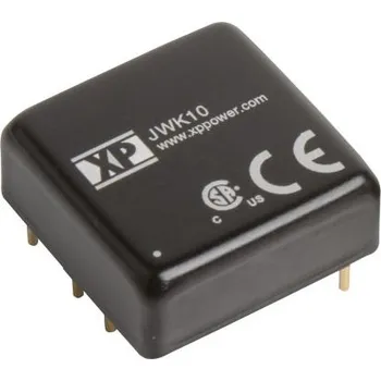 Měnič napětí DC-DC převodník 10W, výstup: 15V dc 661mA 1.5kV dc, Vin 9 → 36 V DC