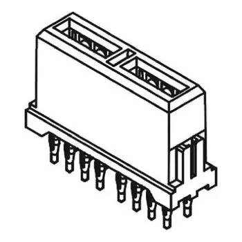 Elektrická zásuvka Patice PCB, řada: EXTreme PowerMass, počet kontaktů: 1, Průchozí otvor Výkon, číslo řady: 75542 Molex