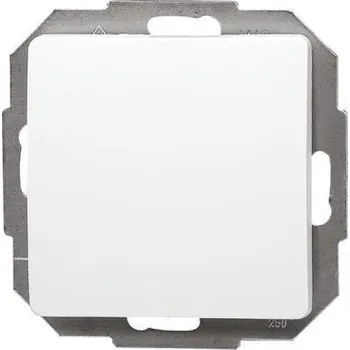 vypínač Vypínač světla Zapuštěný 2cestný, 250V barva Bílá Termoplast Kopp, rozsah: Delta