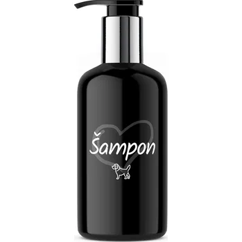 Dávkovač mýdla Nanolab Lahvička s pumpičkou "Šampon pro psy" Objem: 300 ml