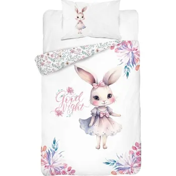 DETEXPOL Bambusové povlečení do postýlky Zaječice Bavlna, Bambus, 100/135, 40/60 cm