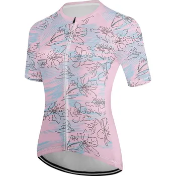 cyklistický dres Dámský cyklistický dres, Frike®, B12, růžová modrá, 2023 Velikost: S